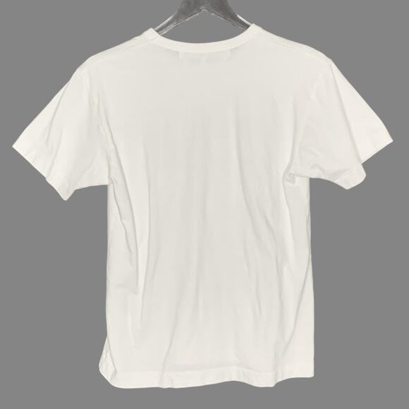 Comme des Garçons PLAY S Green Heart Logo Graphic T-Shirt Rei Kawakubo - Picture 3 of 9